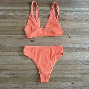 SHEIN Orange Bikini Set